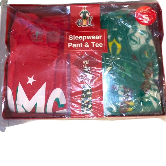 Men's Elf Will Ferell Tee & Sleep Pants Set - Picture 6 of 11